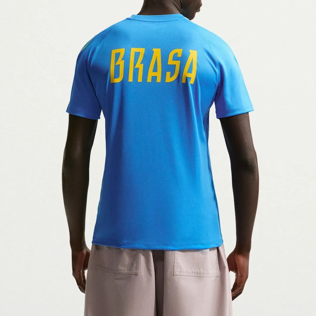 Nike Brazilië Strike Shirt WK2026 IB4964-435 - XL - Blauw/Geel