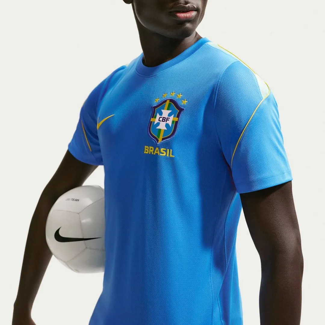 Nike Brazilië Strike Shirt WK2026 IB4964-435 - XL - Blauw/Geel