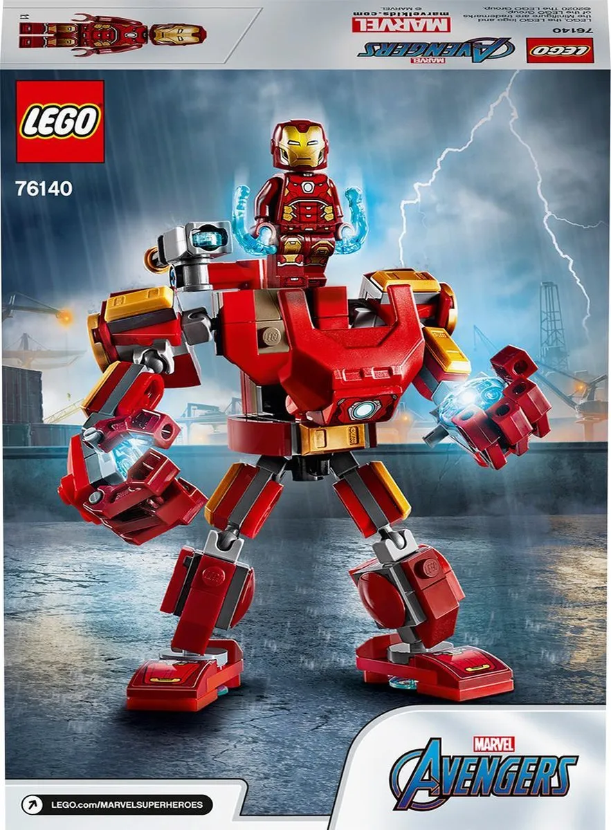 LEGO Marvel Avengers Iron Man Mech 76140 - 1 Minifiguur - afbeelding 6 van 6