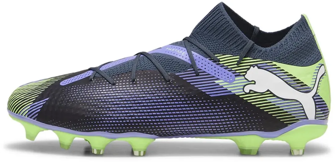 PUMA Future 7 Pro Voetbalschoenen 42.5 - Gray Skies/Wit/Fizzy Apple