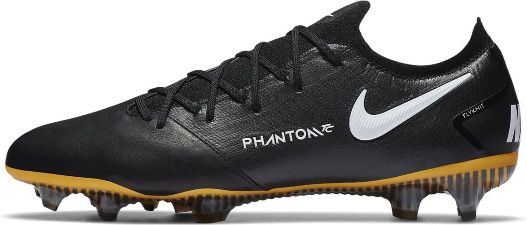 Nike Phantom GT Elite FG Voetbalschoenen - Maat 38.5 - Zwart/Goud