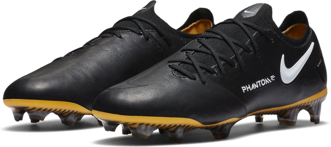Nike Phantom GT Elite FG Voetbalschoenen - Maat 38.5 - Zwart/Goud