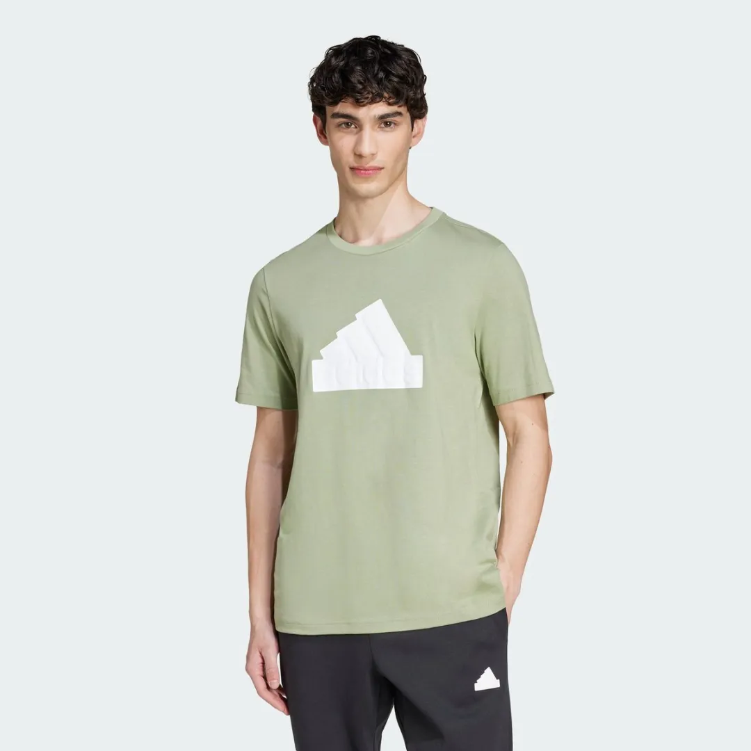 adidas Future Icons T-shirt IY7716 - Groen - afbeelding 6 van 6
