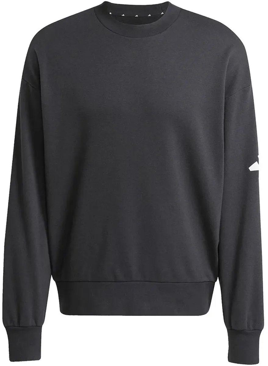 adidas Essentials Loose Fit 3 Bar Logo Sweatshirt - Zwart