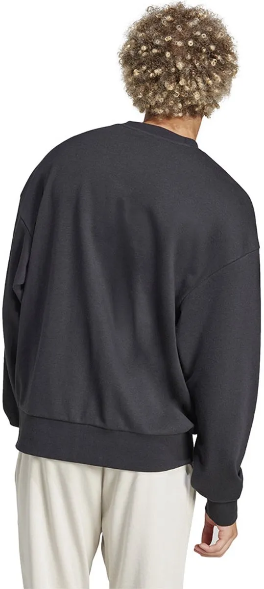 adidas Essentials Loose Fit 3 Bar Logo Sweatshirt - Zwart