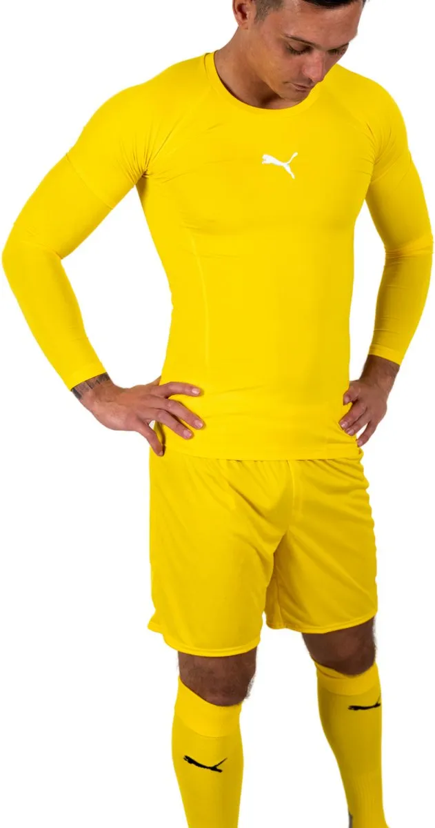PUMA Team Ultimate Keeperstenue 164 - Fluoro Geel