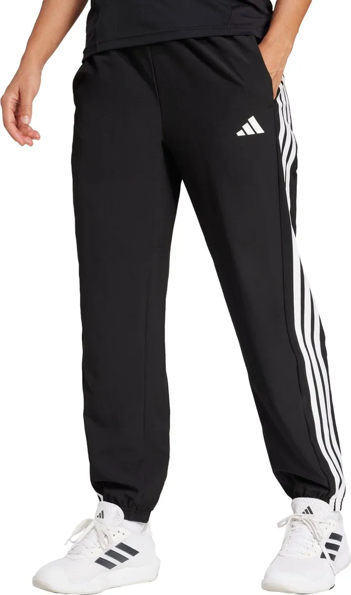 adidas Performance Train Essentials 3-Stripes Woven Broek Zwart