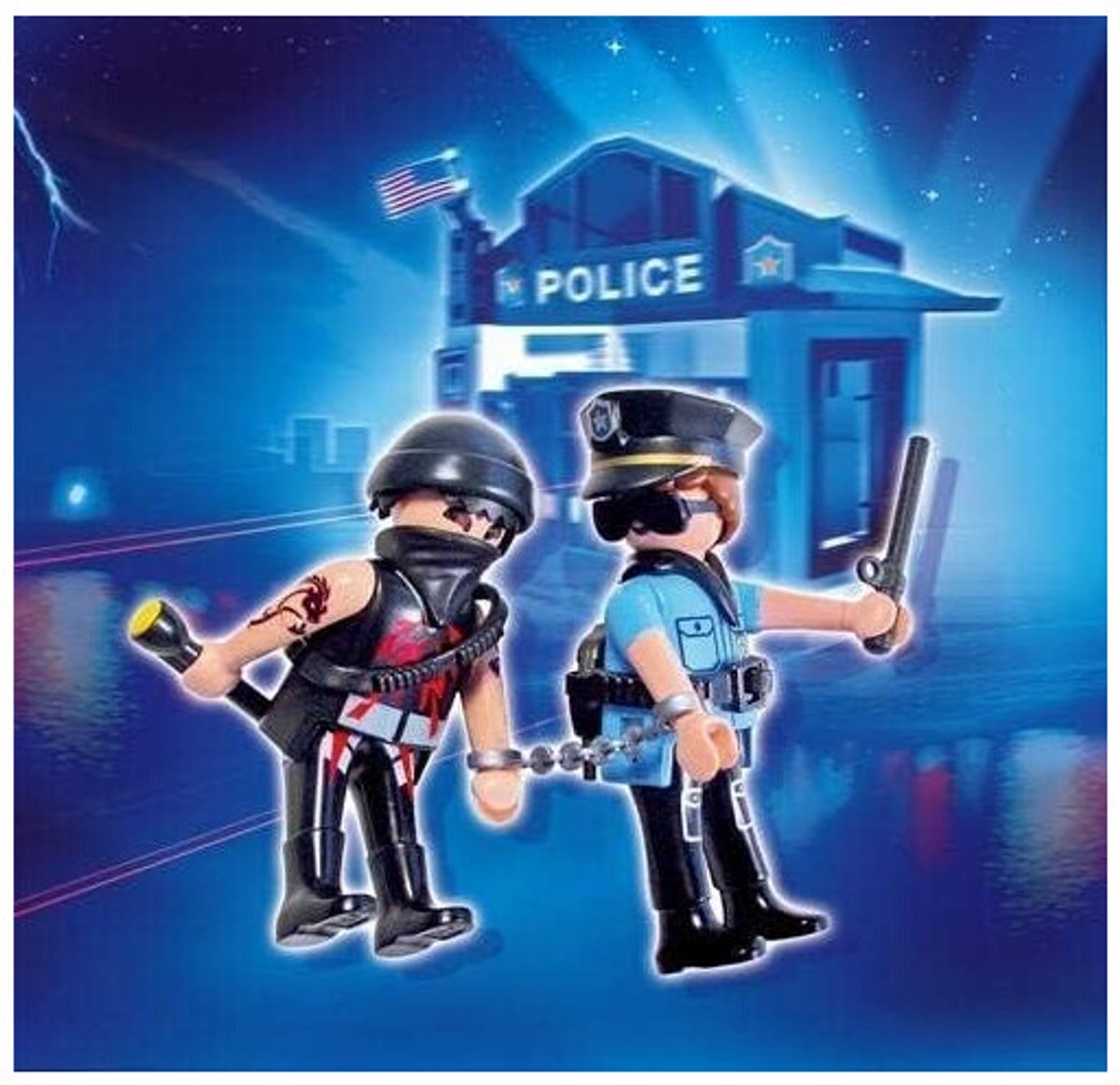 PLAYMOBIL® Duo pak politieagent en crimineel - P-5816
