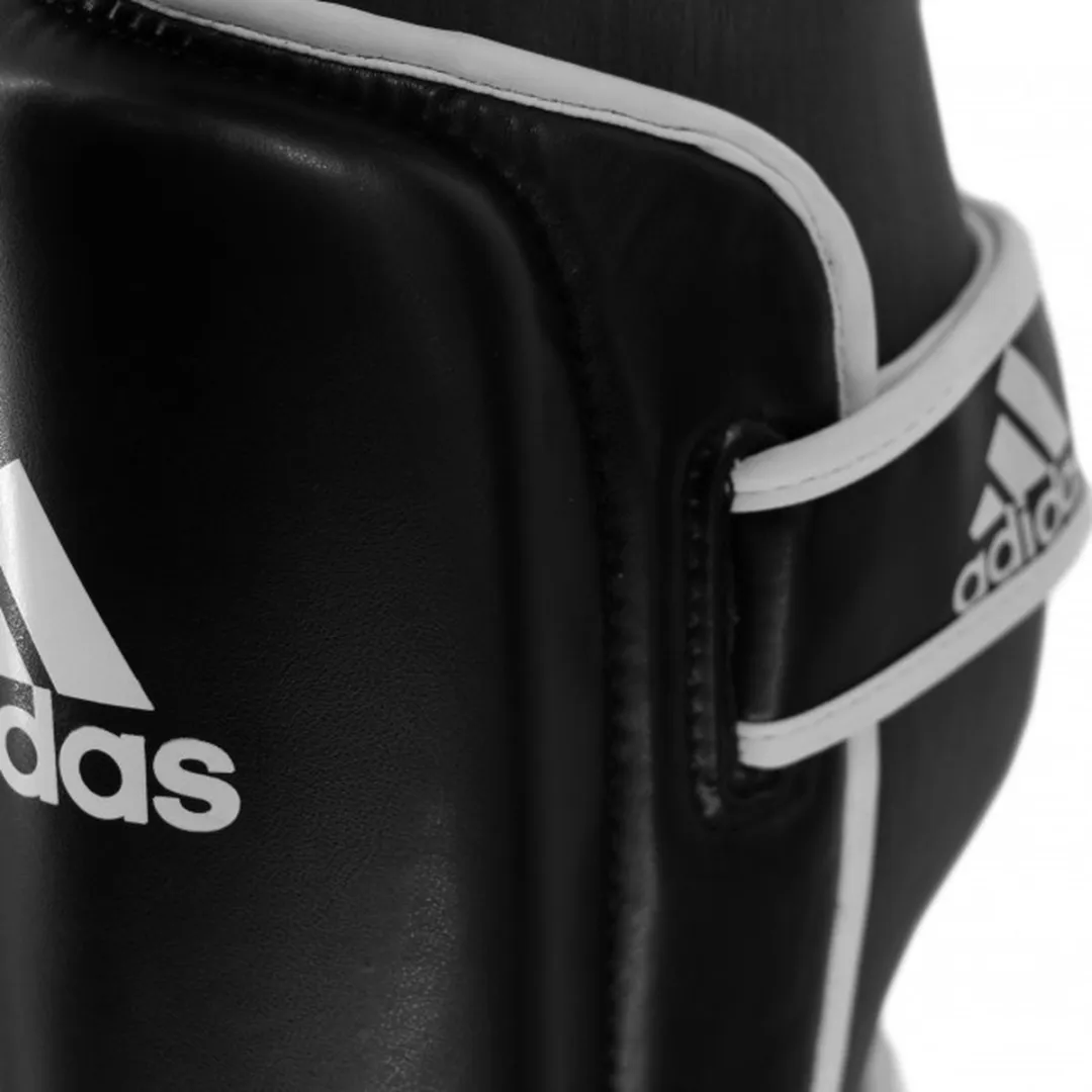 adidas Economy Scheen- en Wreefbeschermers XL - Zwart/Wit