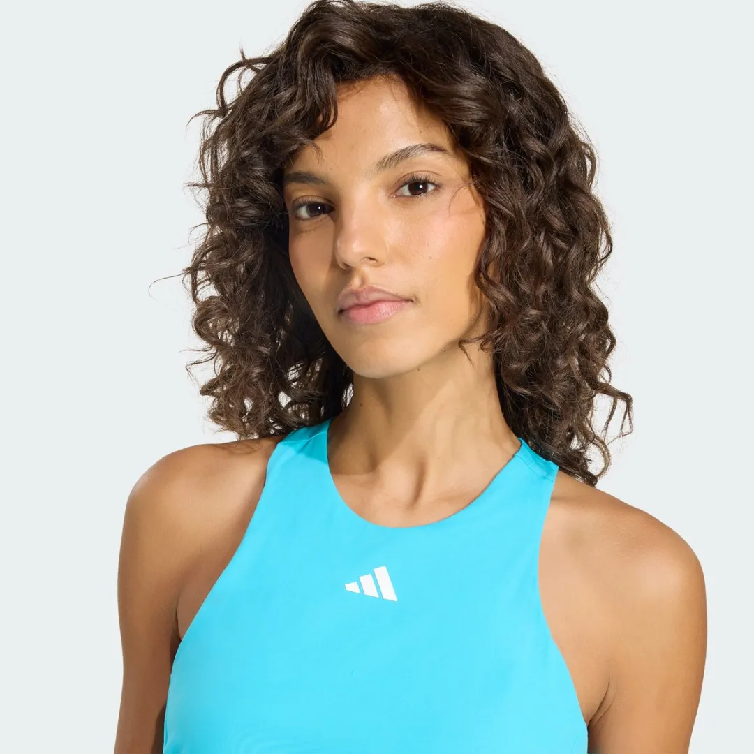 adidas Performance Climacool Tennis-Y-Tanktop KE8865 - XS - Turquoise - afbeelding 6 van 6