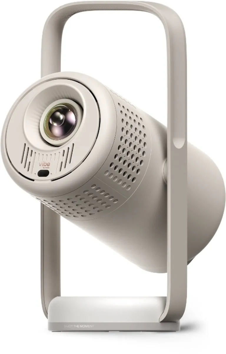 XGIMI Vibe One Pro Full HD Beamer - 360° draairotatie - Beige