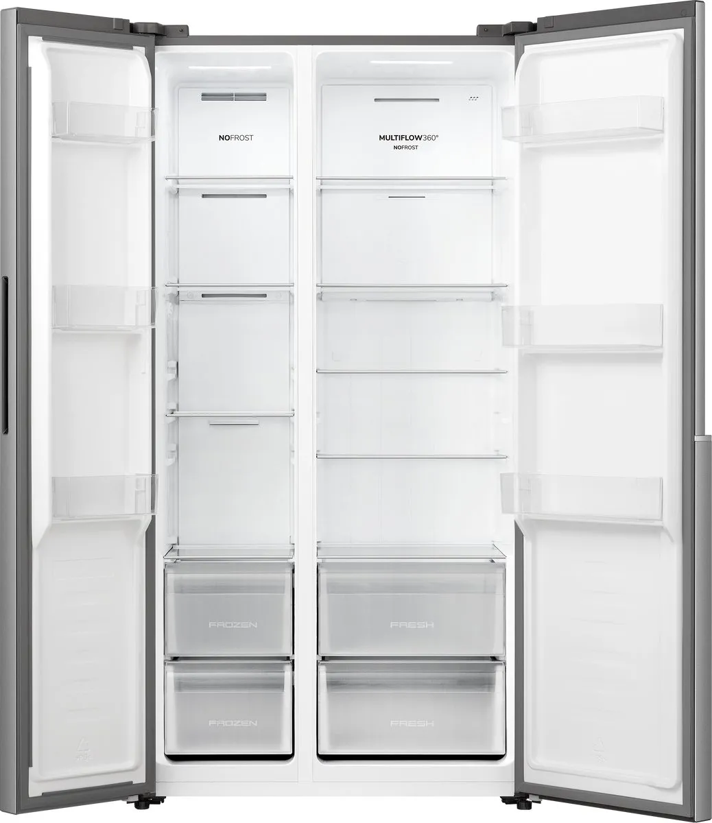 Etna AKV6178RVS Amerikaanse Koelkast - 544L No-Frost - C Energielabel - afbeelding 6 van 6