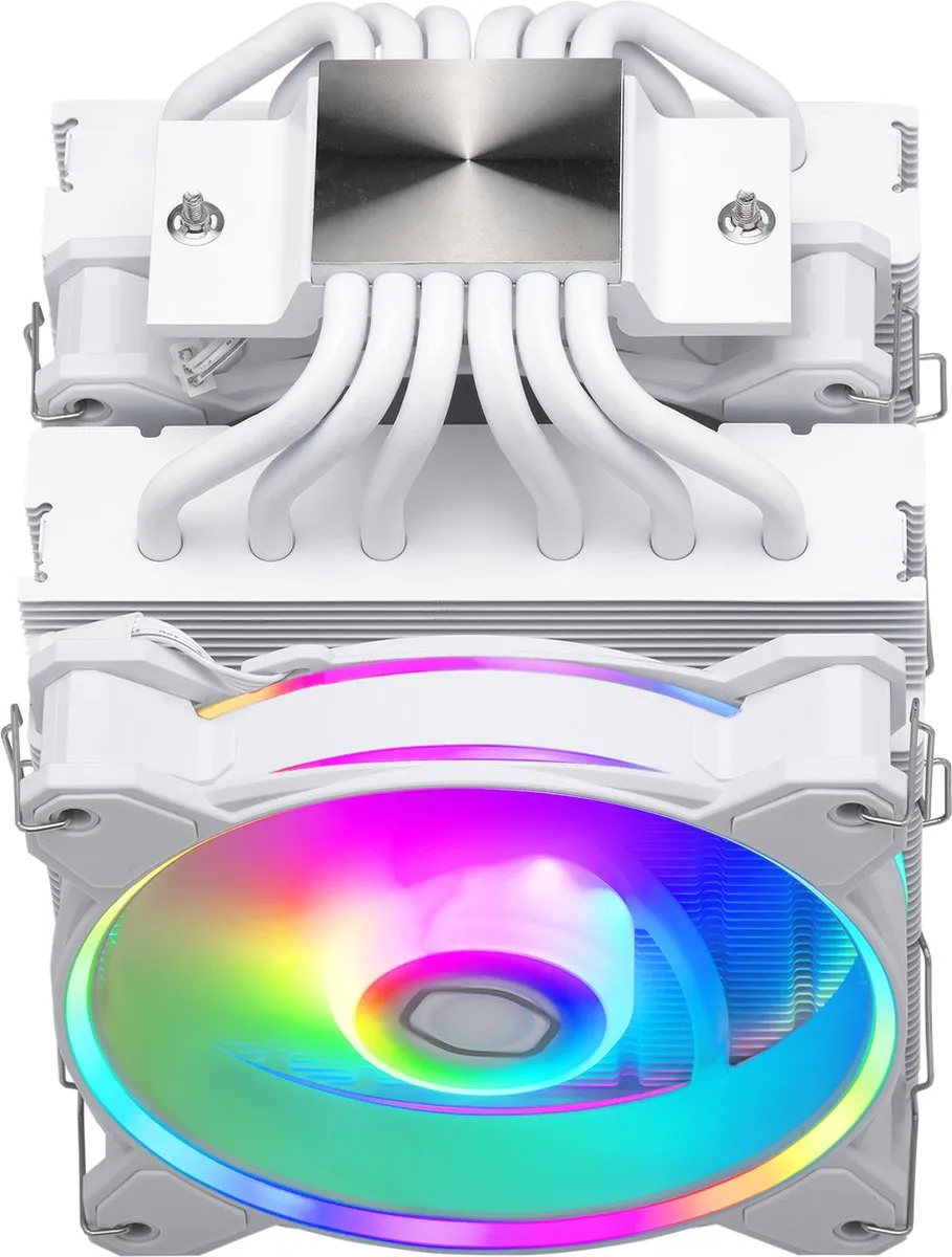 Cooler Master Hyper 622 Halo White RR-D6WW-20PA-R1 - 2x 120mm ARGB