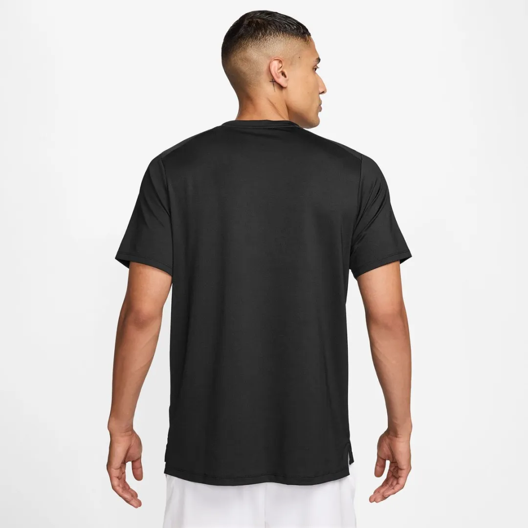 Nike Court Advantage Shirt Heren XL - Zwart