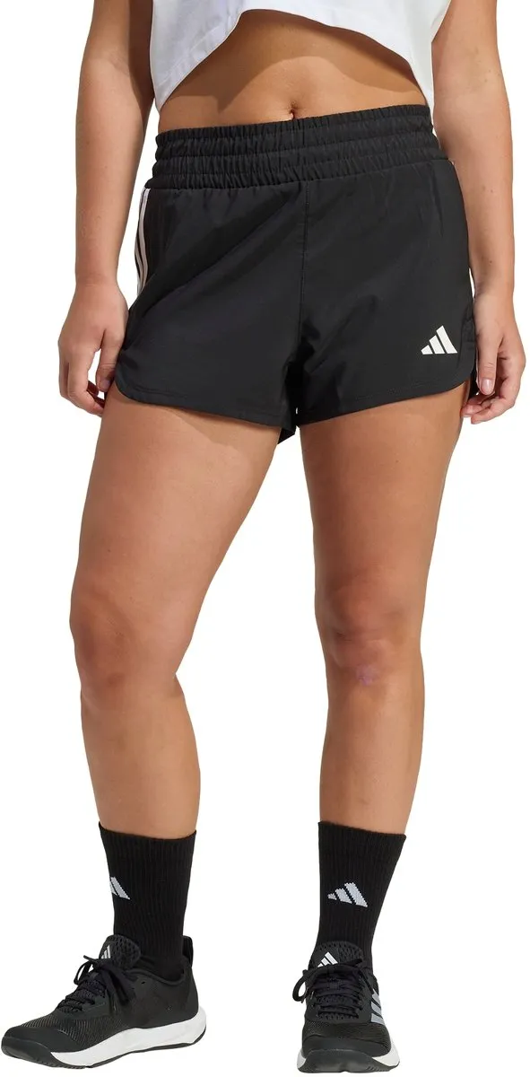 adidas Performance Pacer Woven High Rise Workoutshort KD7318 - Zwart