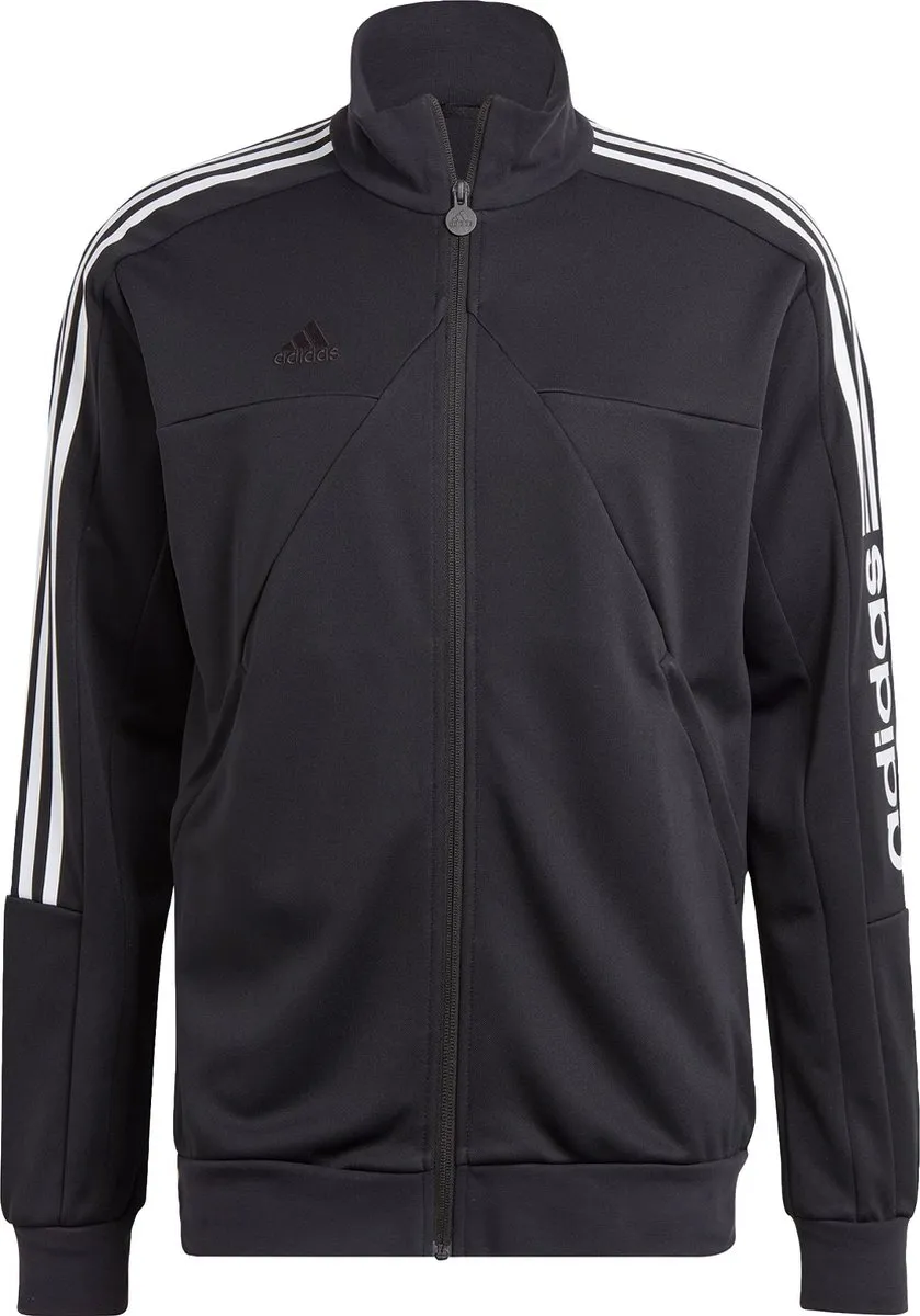 adidas Tiro Wordmark Trainingsjack Heren - Zwart S