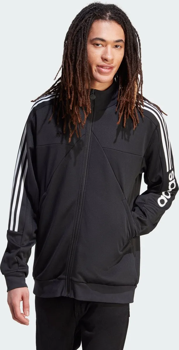 adidas Tiro Wordmark Trainingsjack Heren - Zwart S