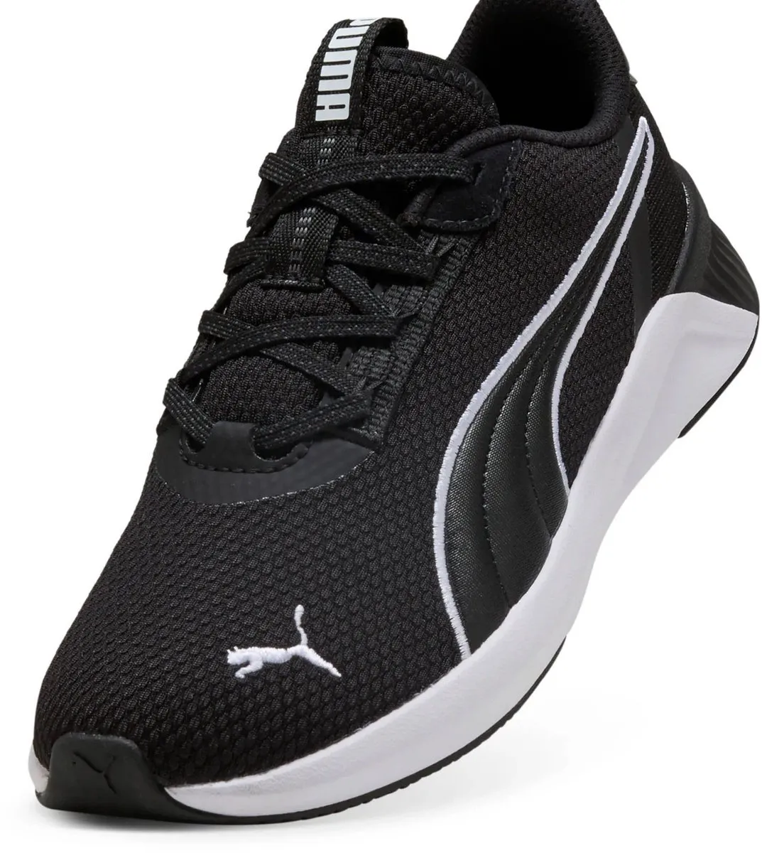 PUMA Softride Harli Hardloopschoenen Dames 40.5 - Zwart/Wit - afbeelding 3 van 6