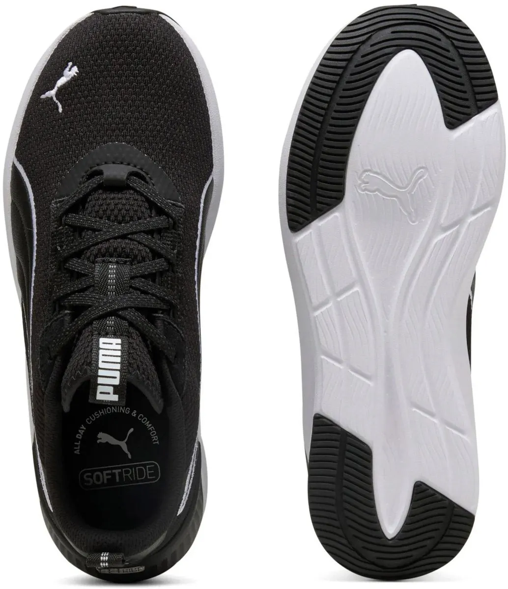 PUMA Softride Harli Hardloopschoenen Dames 40.5 - Zwart/Wit - afbeelding 4 van 6