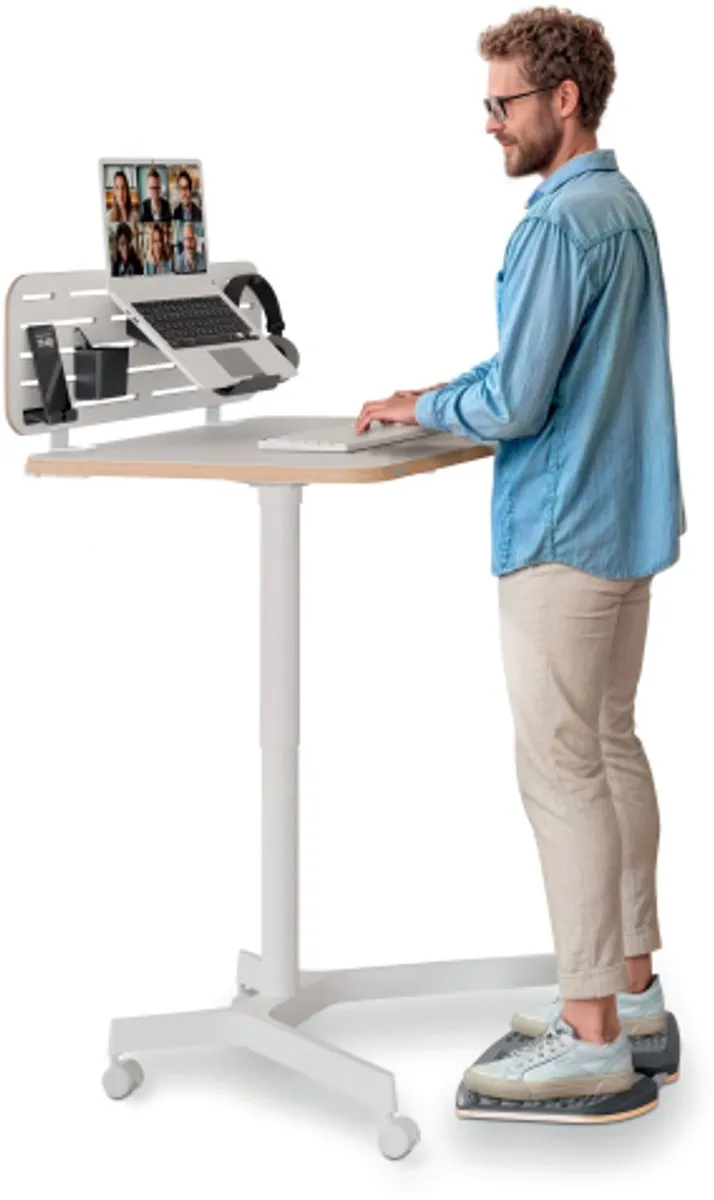 Leitz Ergo Actief Balance Board Donkergrijs - met Massagebal