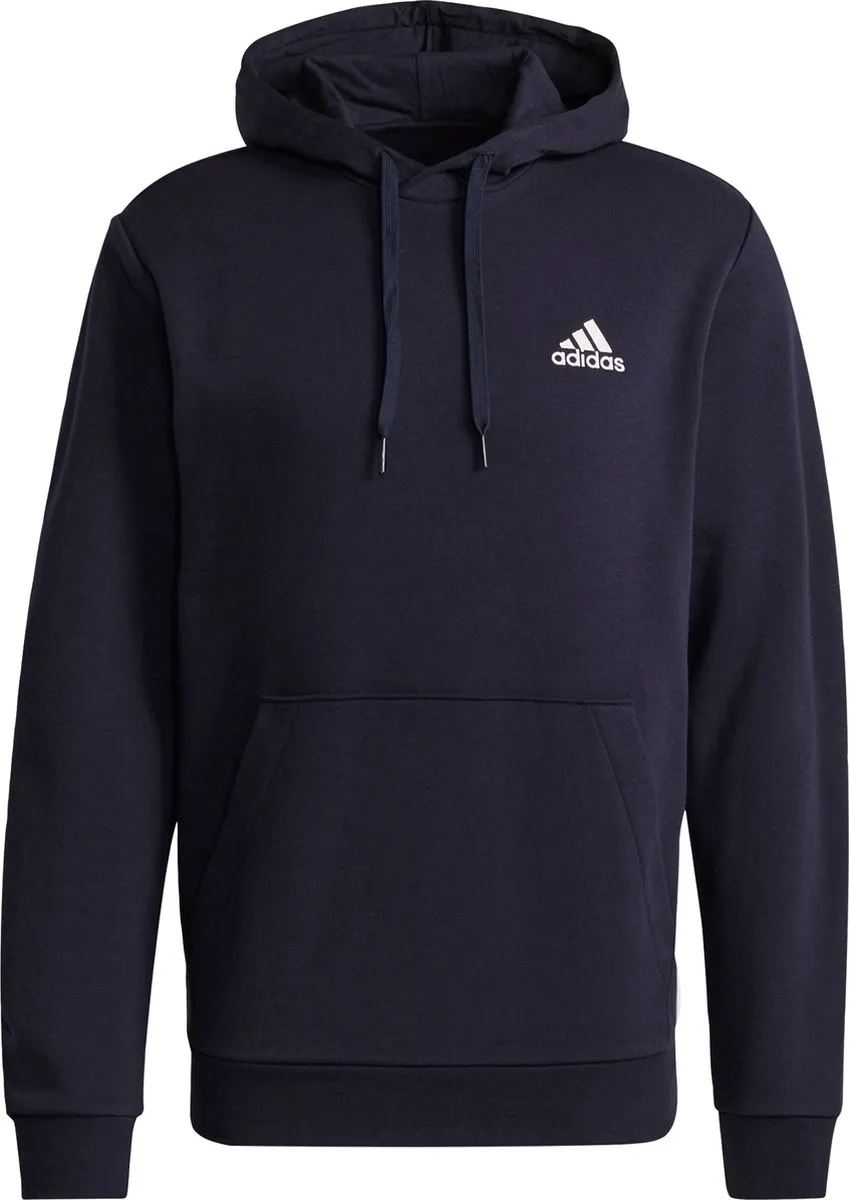 adidas Sportswear Essentials Fleece Hoodie M - Blauw