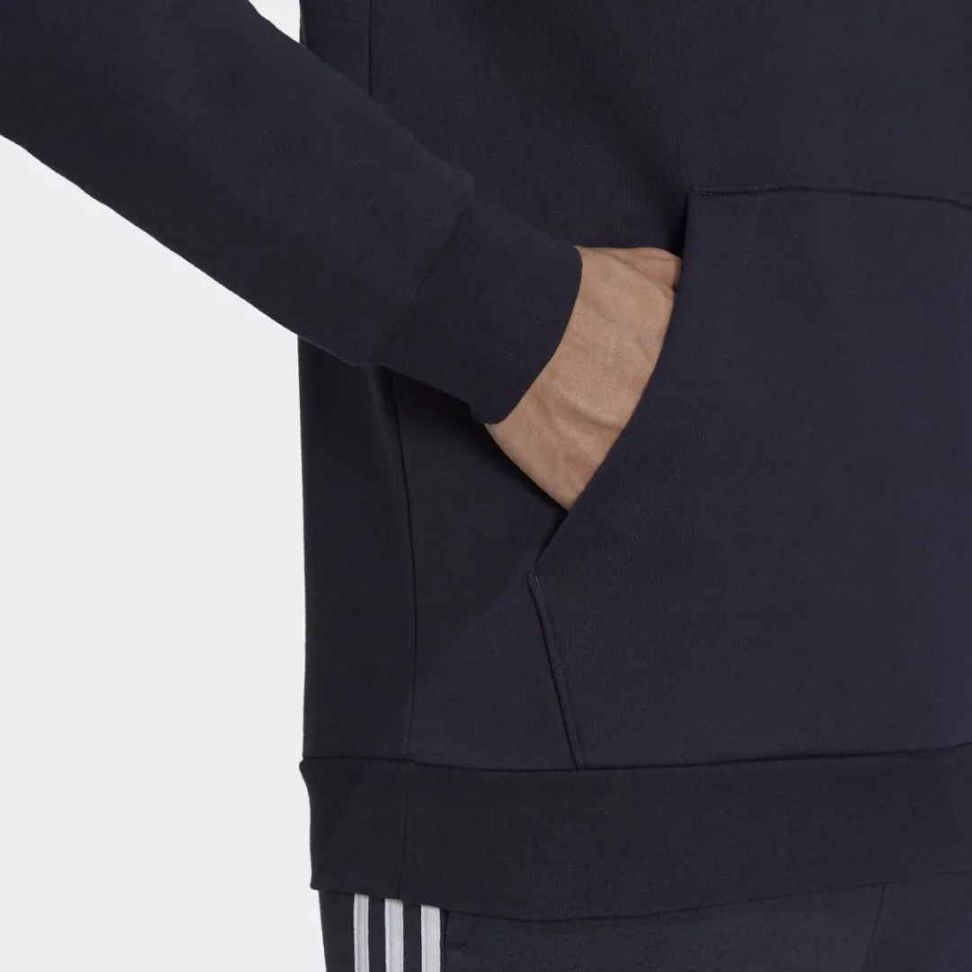 adidas Sportswear Essentials Fleece Hoodie M - Blauw