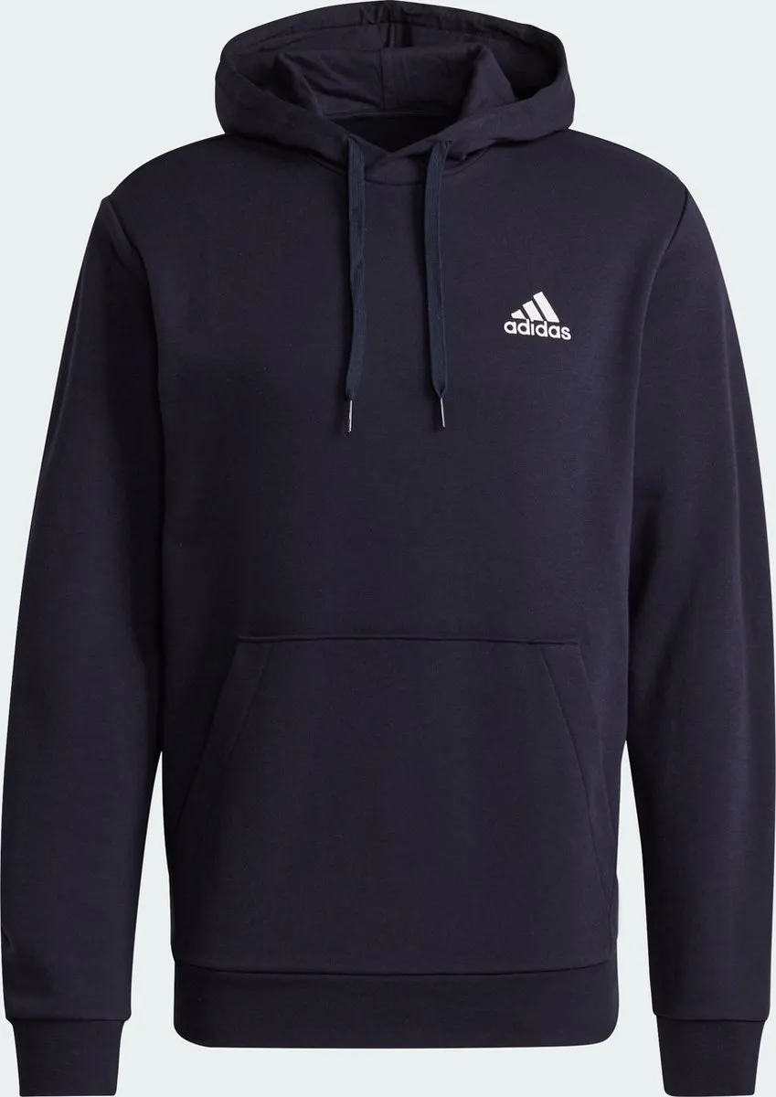 adidas Sportswear Essentials Fleece Hoodie M - Blauw