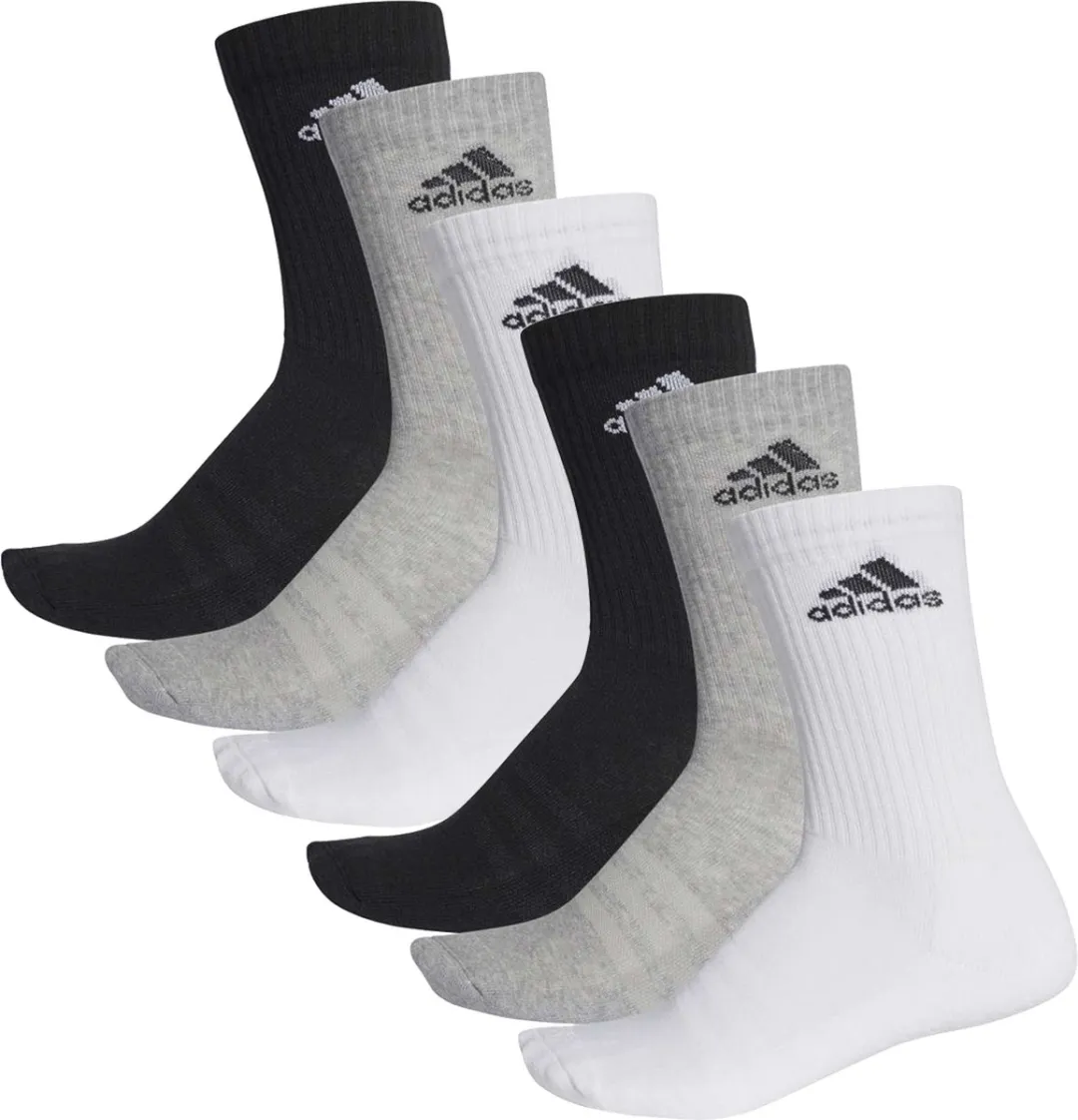 adidas Cushioned Crew Tennissokken 6 Stuks