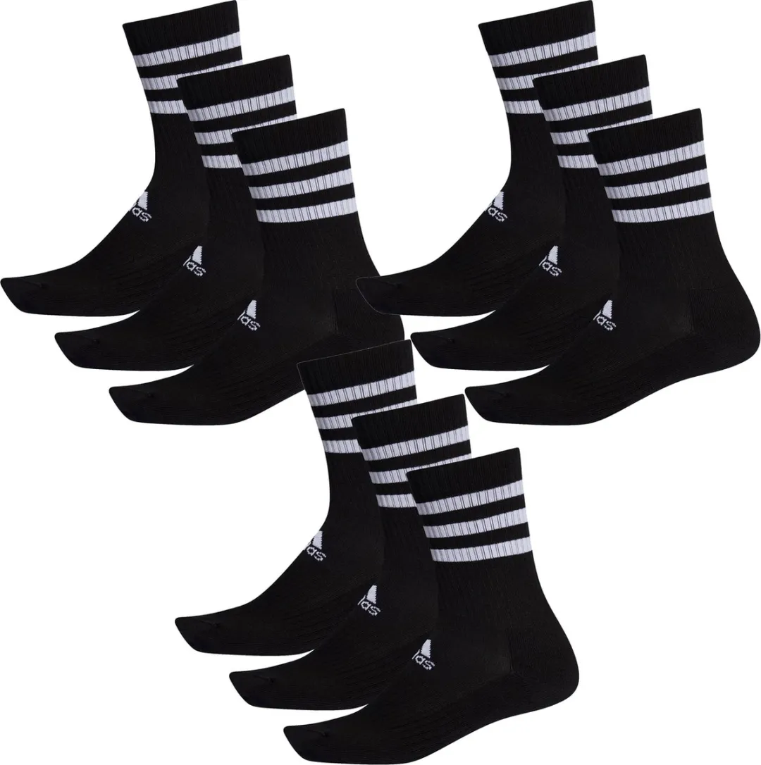adidas CSH Crew Tennissokken 9 Stuks - Maat 46-48