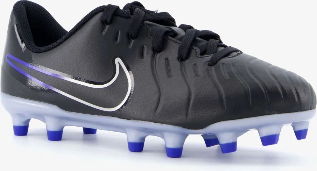 Nike Legend 10 Academy FG/MG Voetbalschoenen Junior - 36 - Blauw/Wit