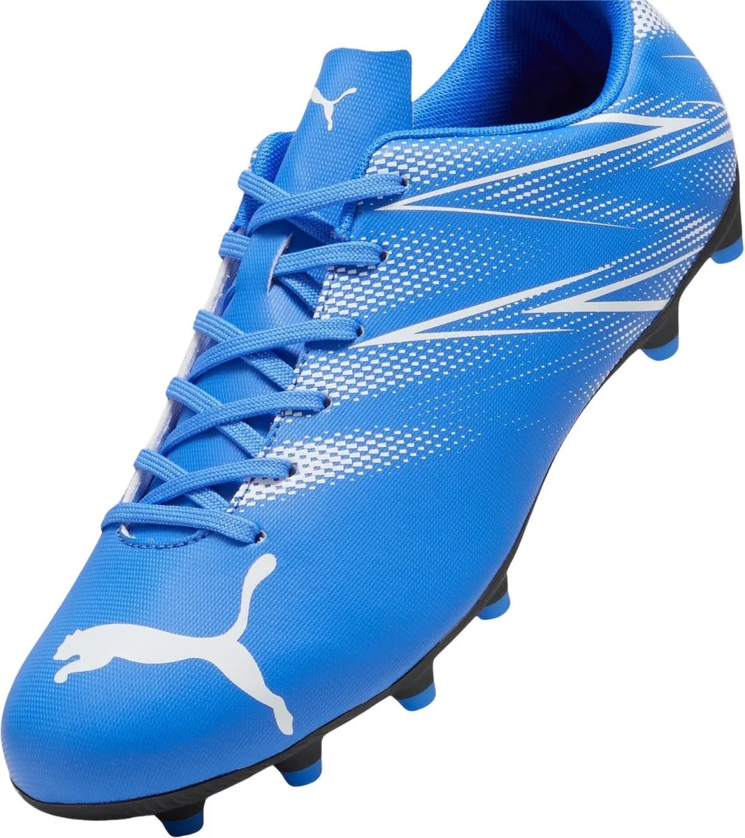 PUMA Attacanto Voetbalschoenen 44 - FG/AG - Blauw/Wit