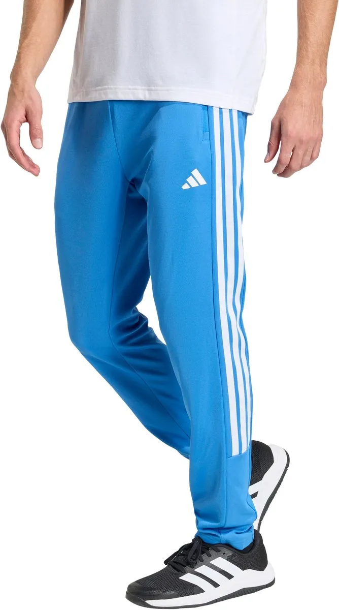 adidas Performance Workout Essentials 3-Stripes Knit Broek - XXL - Blauw