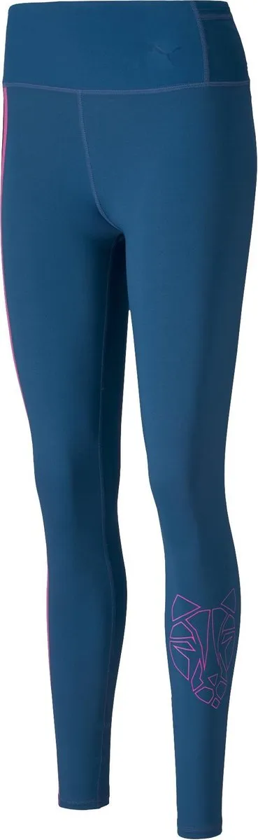PUMA Train High Rise 7/8 Tight Digi-Blue