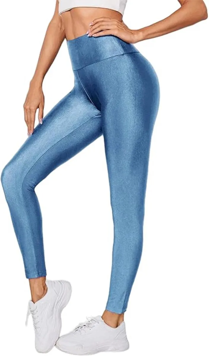 RedParrot Hoge Taille Legging - Blauw - XL