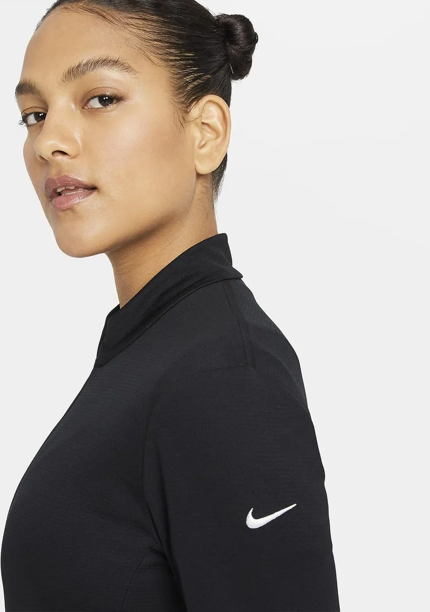 Nike Woman Pully UV 40+ Dryfit - M - Zwart