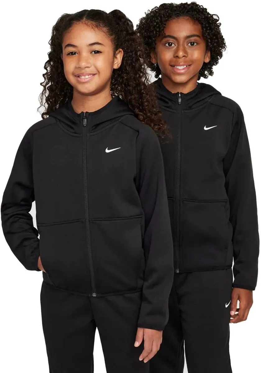 Nike Therma-FIT Winterized Training Big Hoodie FZ5323-010 - Zwart - Maat S