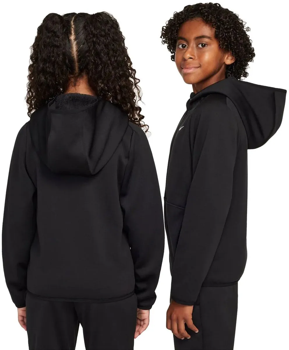 Nike Therma-FIT Winterized Training Big Hoodie FZ5323-010 - Zwart - Maat S