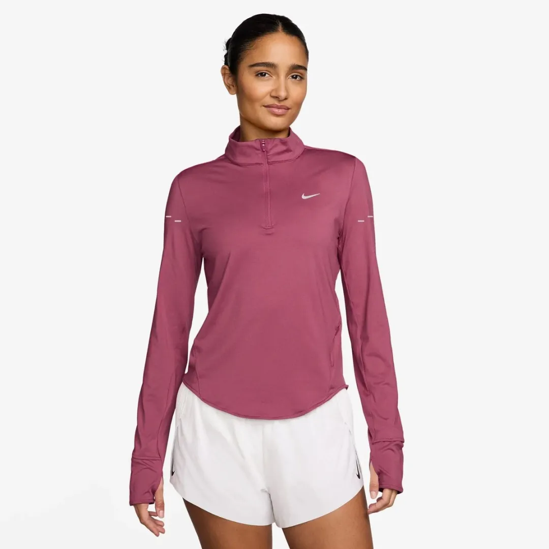 Nike Swift Women's Dri-FIT UV 1/4-z Tanktop - Rood