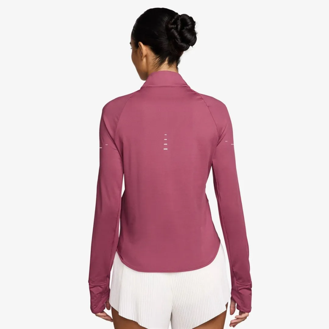 Nike Swift Women's Dri-FIT UV 1/4-z Tanktop - Rood