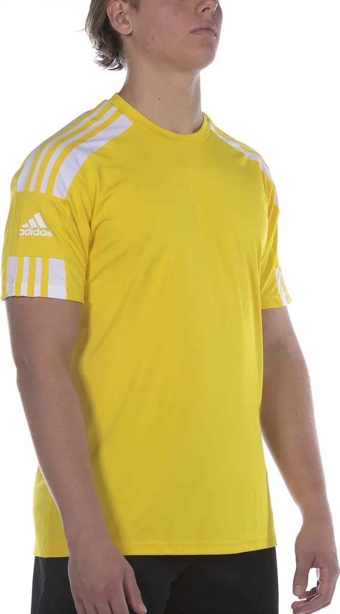adidas Squadra 21 Sportshirt GN5728 - XL - Geel/Wit