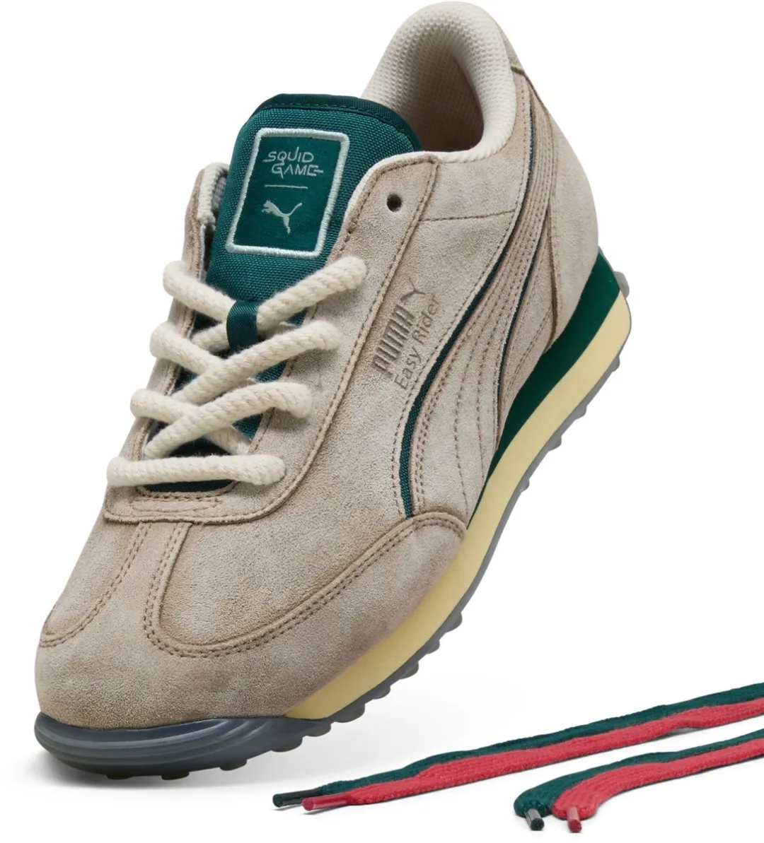 PUMA Easy Rider Squid Game Sneakers - Wit - Maat 39 - afbeelding 3 van 6