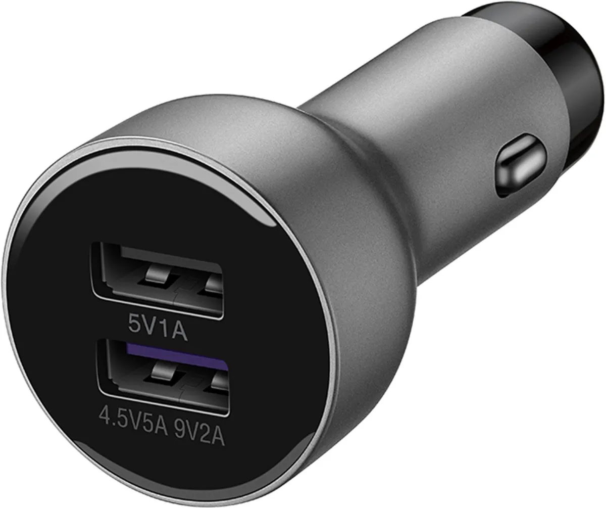 Huawei Supercharge Autolader 2452312 - USB-C - Zwart
