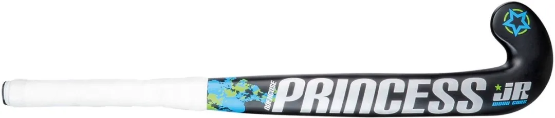 Princess Woodcore 18" Hockeystick Junior - Zwart/Groen