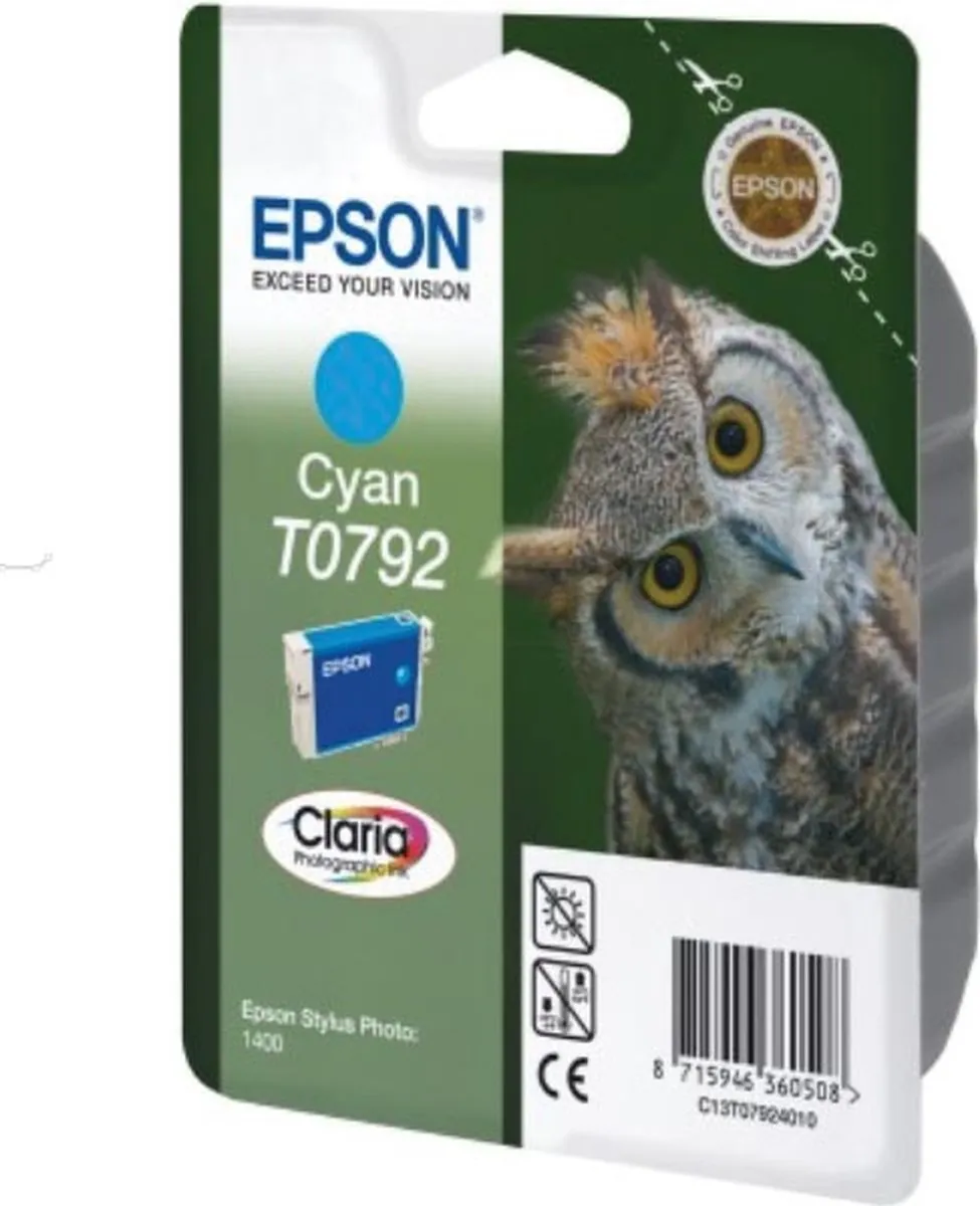 Epson T079240 Cyan Inktcartridge - 10ml