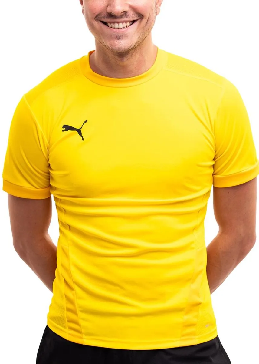 PUMA teamGOAL Heren Sportshirt - Geel