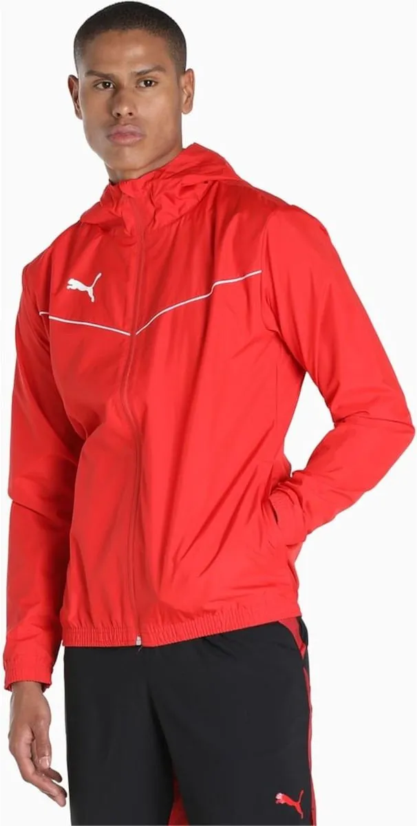 PUMA Teamrise Sportjas 140 - Rood - afbeelding 6 van 6