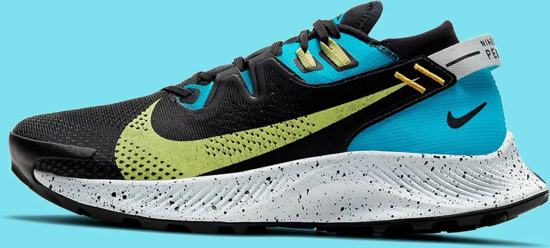 Nike Pegasus Trail 2 - Laser Blue Limelight 38.5