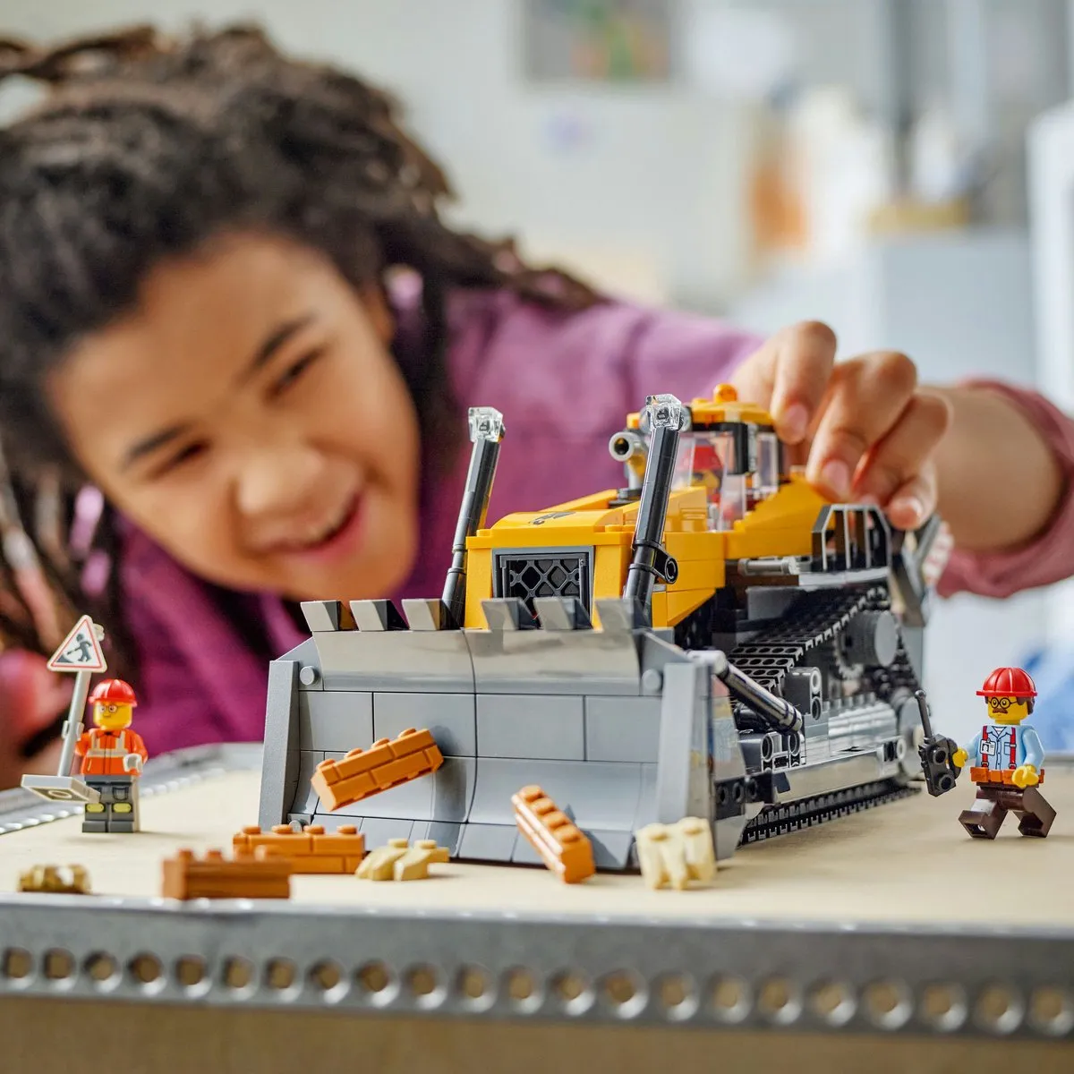 LEGO City Gele Bulldozer 60466 - 682 Stukken
