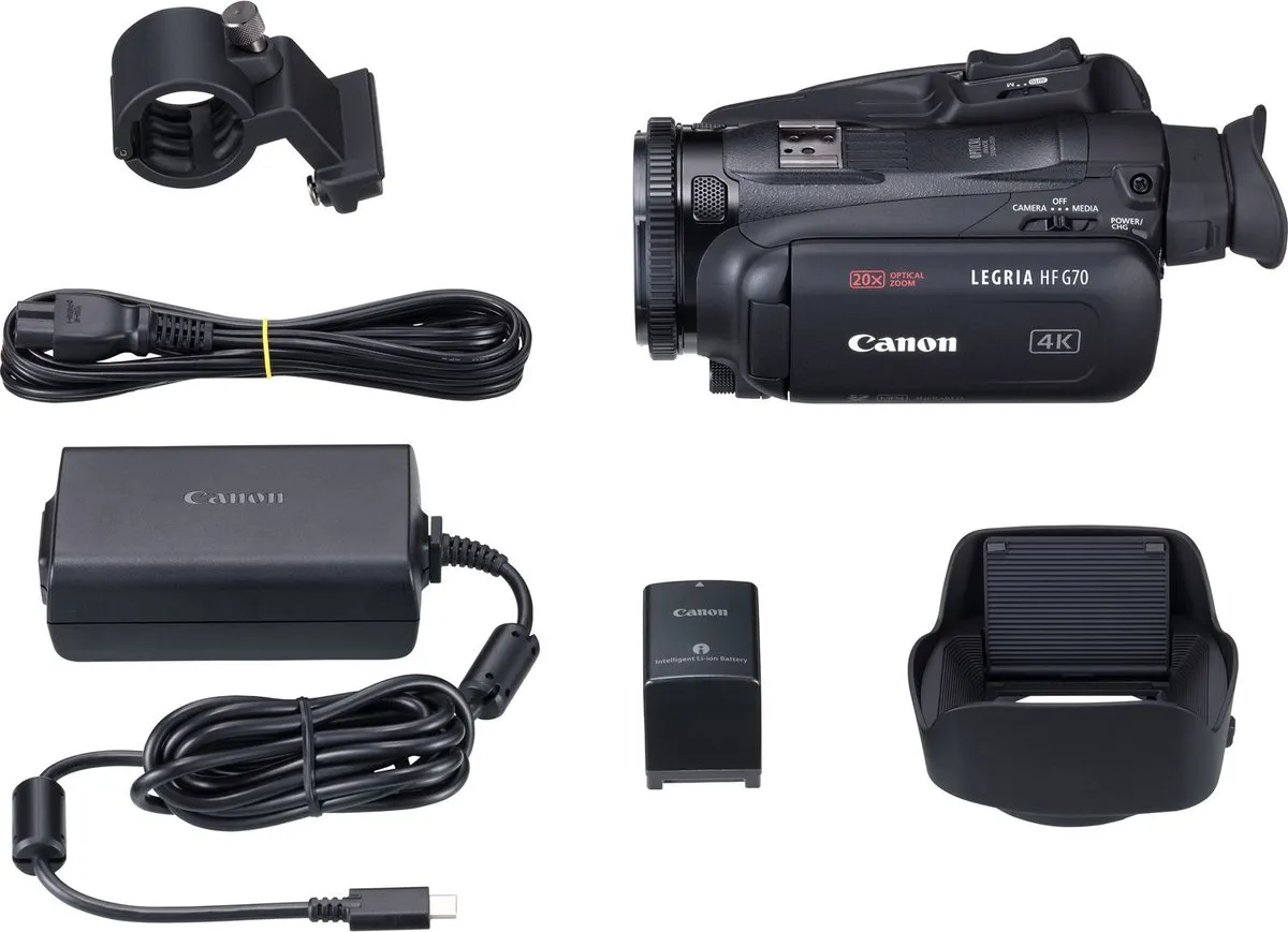 Canon Legria HF G70 Camcorder - Zwart - afbeelding 6 van 6