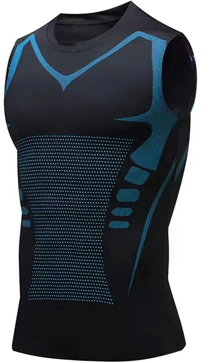 RedParrot Compressie Sporttop Heren - Zwart L - afbeelding 6 van 6